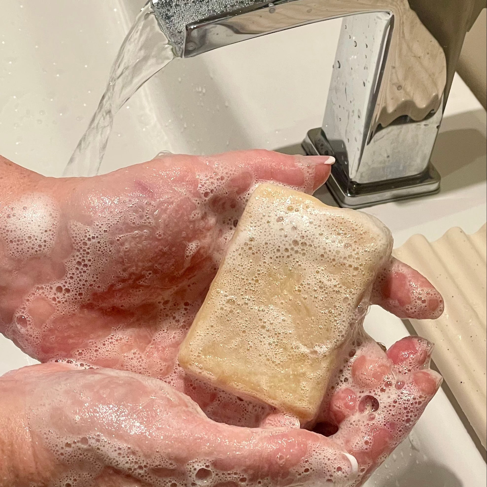 Savon artisanal Miel + Pissenlit