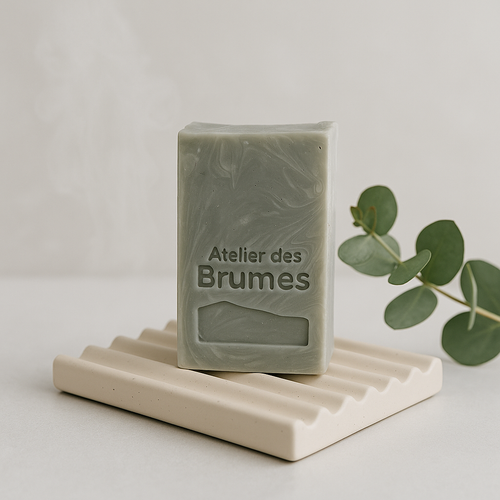 Savon artisanal Argile + Eucalyptus